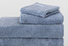 Sheridan Living Textures Towel Collection Trenton bestinbeds.com.au - Orient Blue