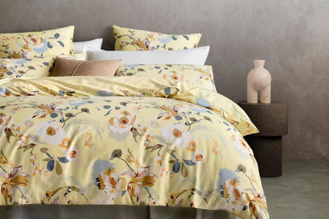 Sheridan Shipley Standard Quilt Cover Set in Lemonade Colour. Available in Queen or King Size at bestinbeds