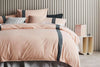 Sheridan Hanley Quilt Cover Set - Colour is Peach