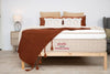 Yinahla's proprietary Copper Gel Foam is the hero of this plush comfort mattress. The foam, a mix of gel and copper particles, can drastically dissipate excess body heat for a cool, comforting sleep. Ideal for ‘hot’ sleepers in need of a medium-soft mattress. Comfort is Medium Soft. Highly hypoallergenic. Ultra-Coil.