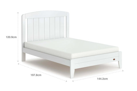 Boori Kids Beds Alice Double Bed Frame - Barley White - Bed Dimensions
