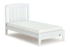 Boori Kids Beds Alice King Single Bed Frame - Barley White