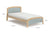 Assembled King Single Bed Dimensions - boori kids bronte king single bed frame - colour is blueberry & almond - available at Best in Beds