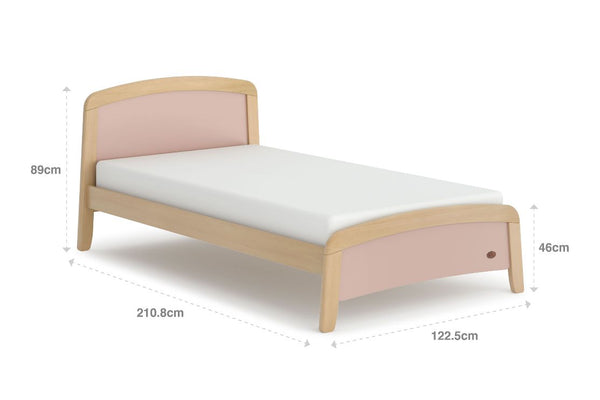 Assembled King Single Bed Dimensions - boori kids bronte king single bed frame - colour is cherry & almond - available at Best in Beds